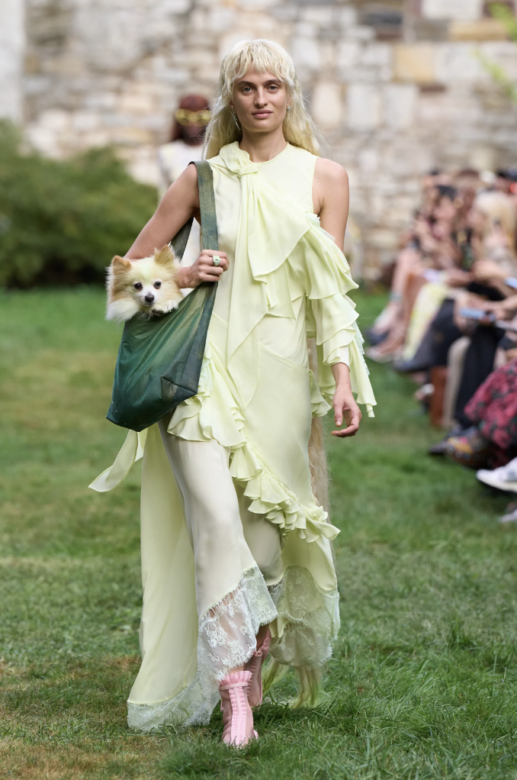 A look from the Collina Strada SS25 runway show